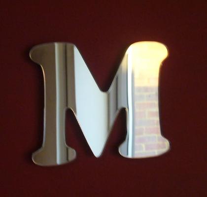 Letter M Mirror